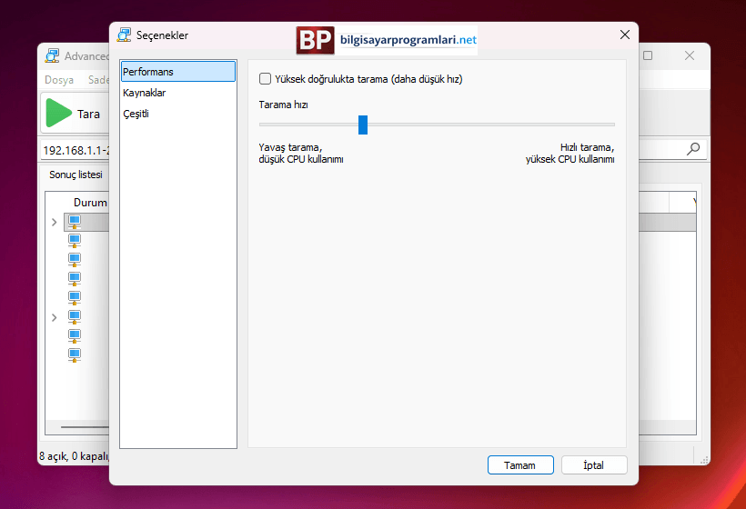 Advanced IP Scanner screenshot