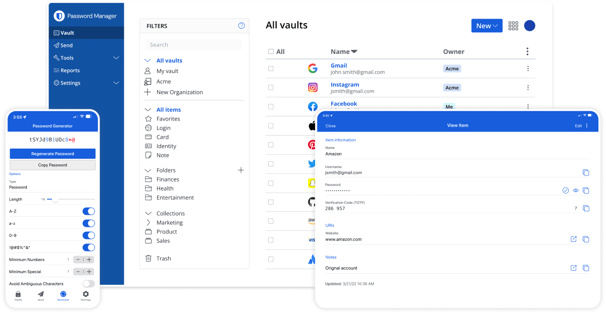 Bitwarden screenshot