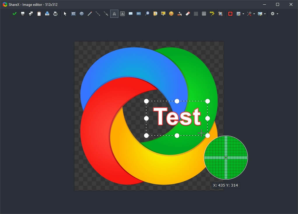 ShareX screenshot