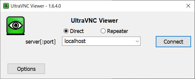 UltraVNC screenshot
