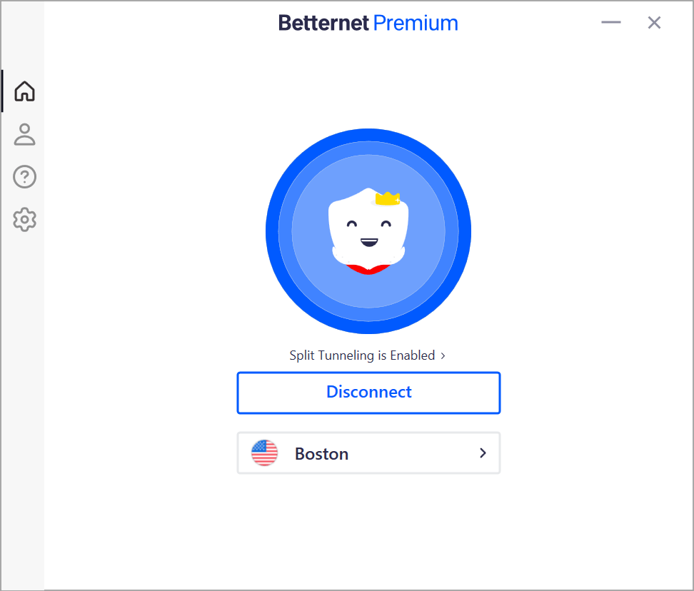 Betternet screenshot