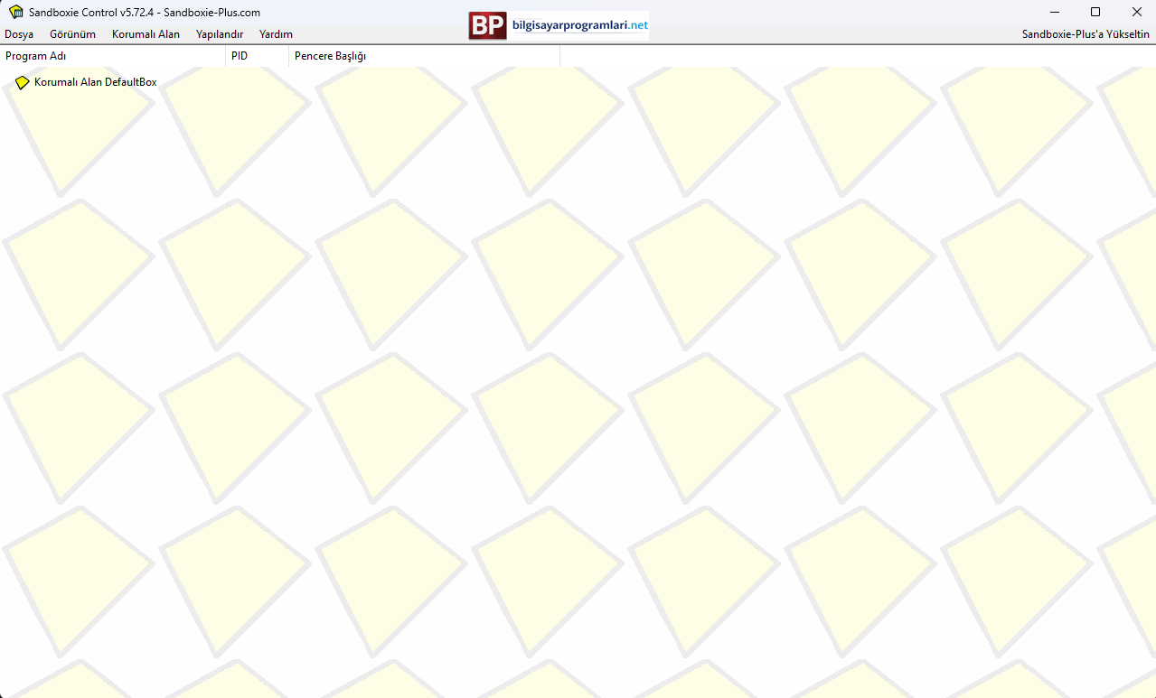 Sandboxie Classic / Plus screenshot