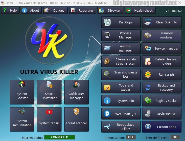 UVK Ultra Virus Killer screenshot