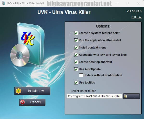 UVK Ultra Virus Killer screenshot