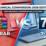 WinRAR mı 7-Zip mi? Dosya Sıkıştırma Karşılaştırması Görseli