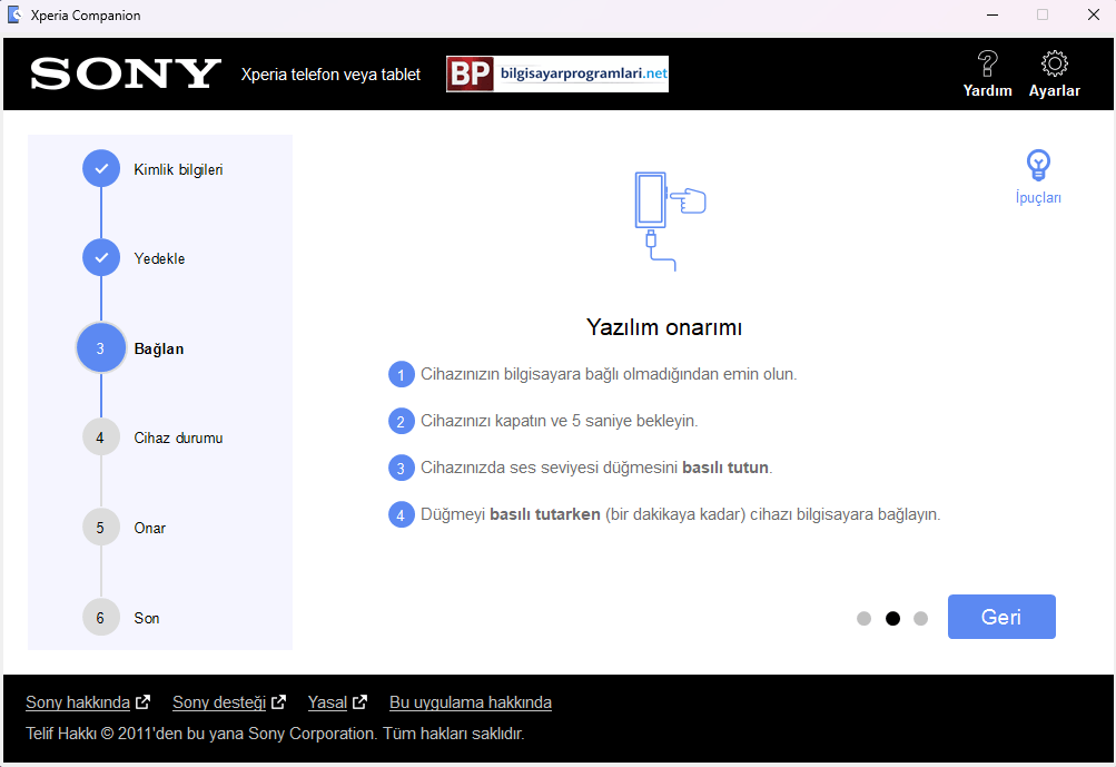 Xperia Companion screenshot