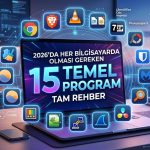 15 temel bilgisayar programı kapak resmi
