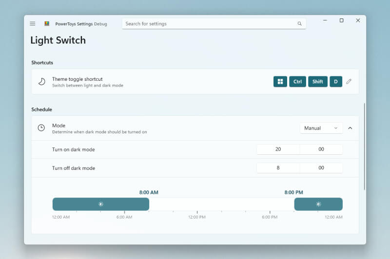 Microsoft PowerToys screenshot
