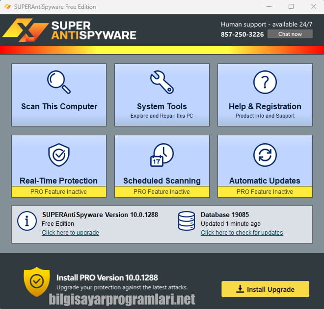 SUPERAntiSpyware Free screenshot