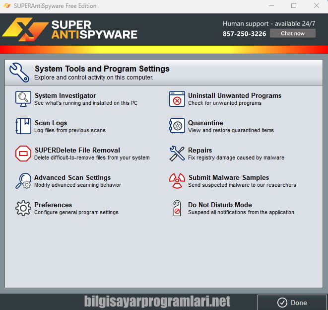 SUPERAntiSpyware Free screenshot
