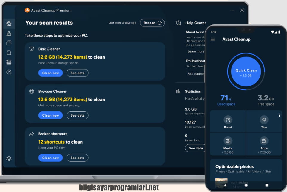 avast! Free Antivirus screenshot