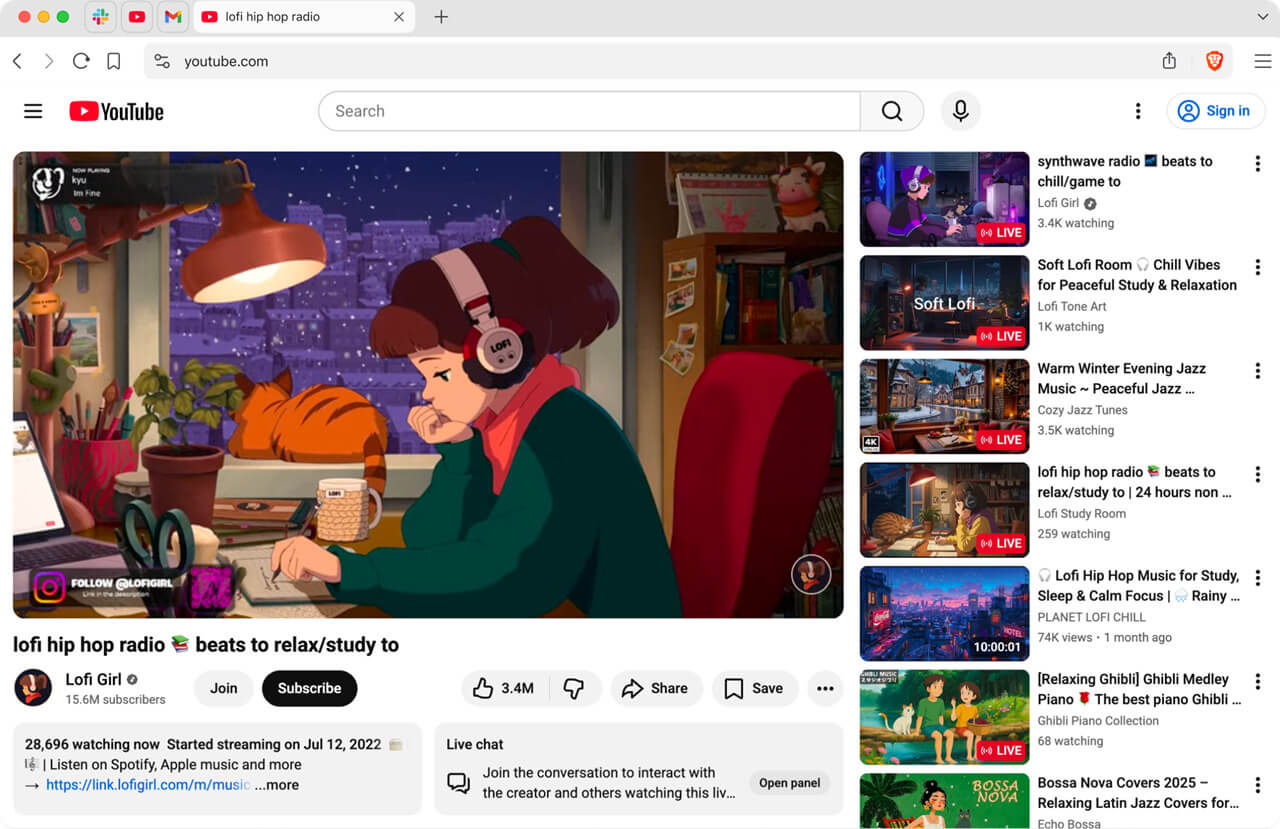 Brave Browser screenshot