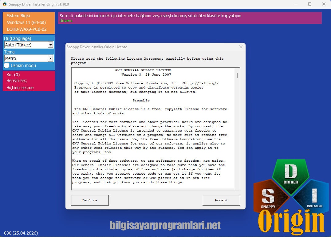 Snappy Driver Installer screenshot