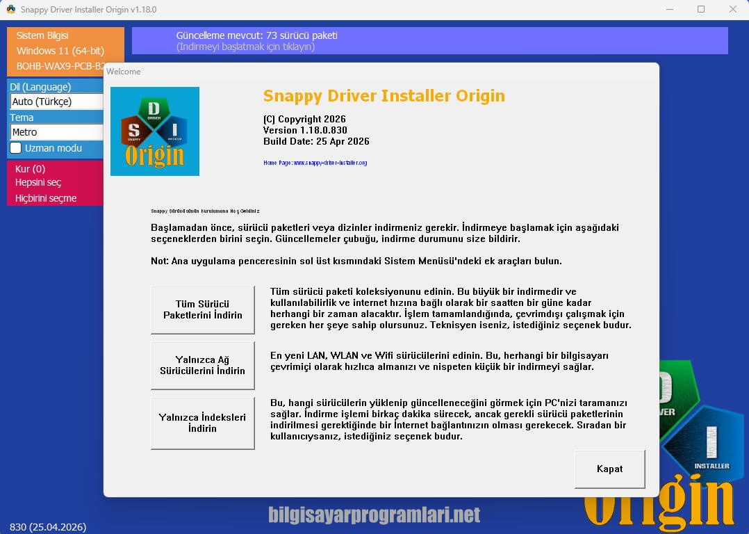 Snappy Driver Installer screenshot