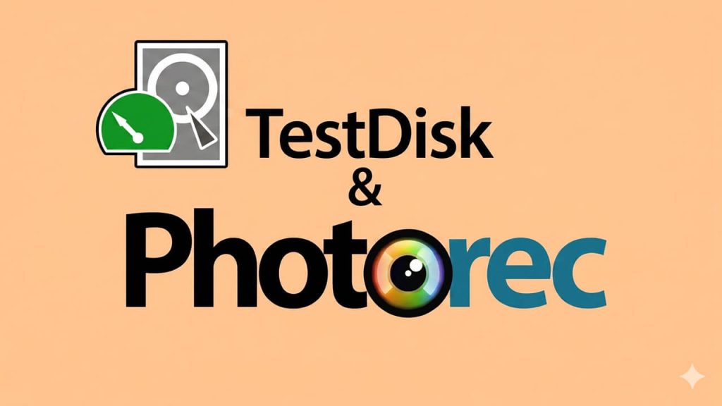 PhotoRec (TestDisk) 2 testdisk photorec kapak resmi