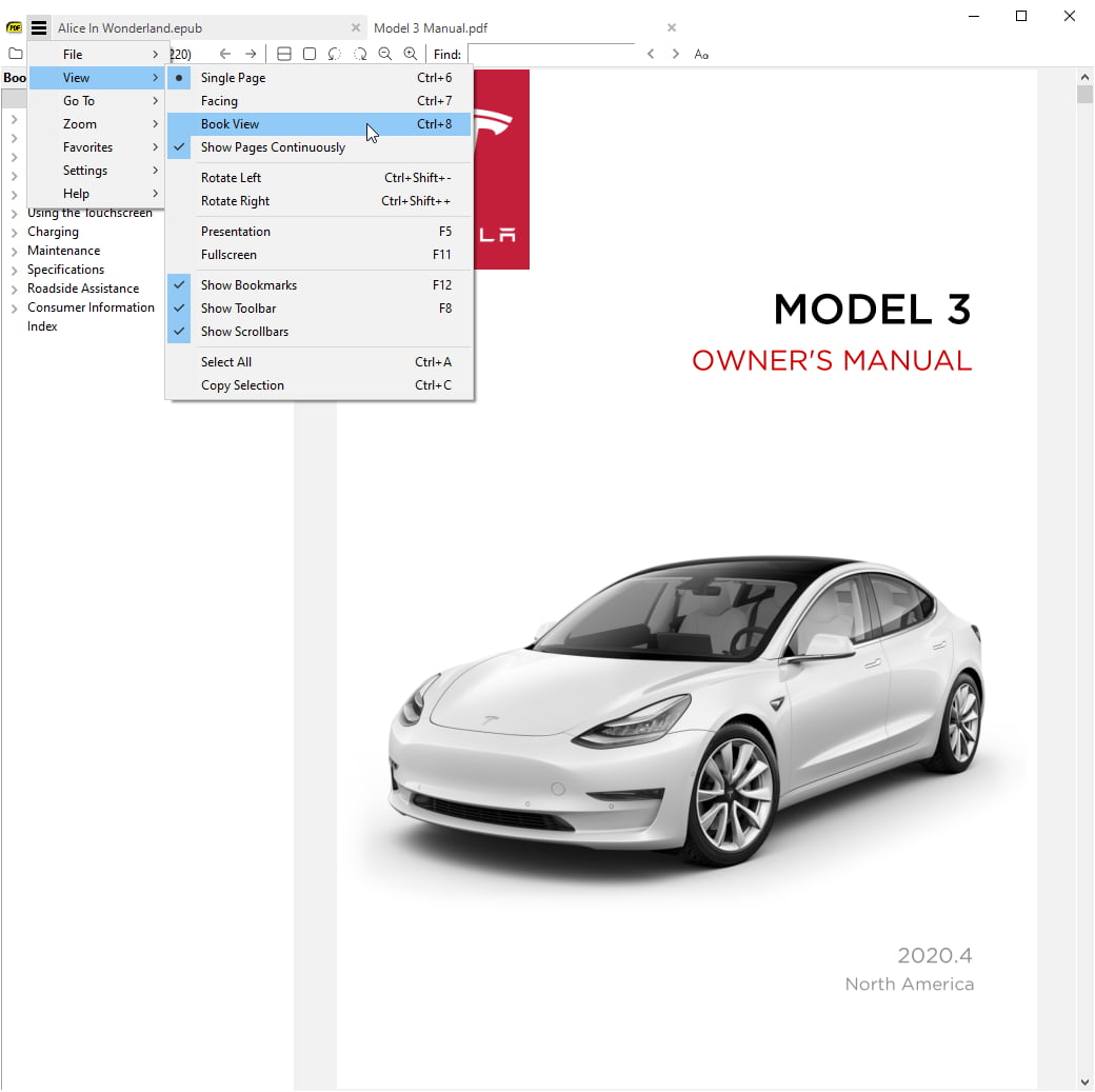 SumatraPDF screenshot