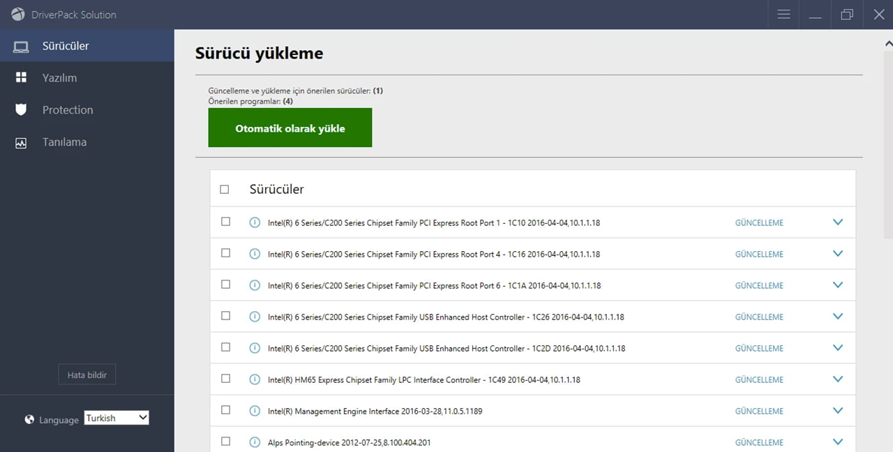 DriverPack Solution screenshot