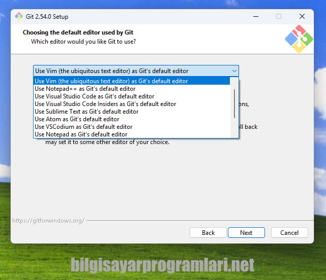 Git screenshot