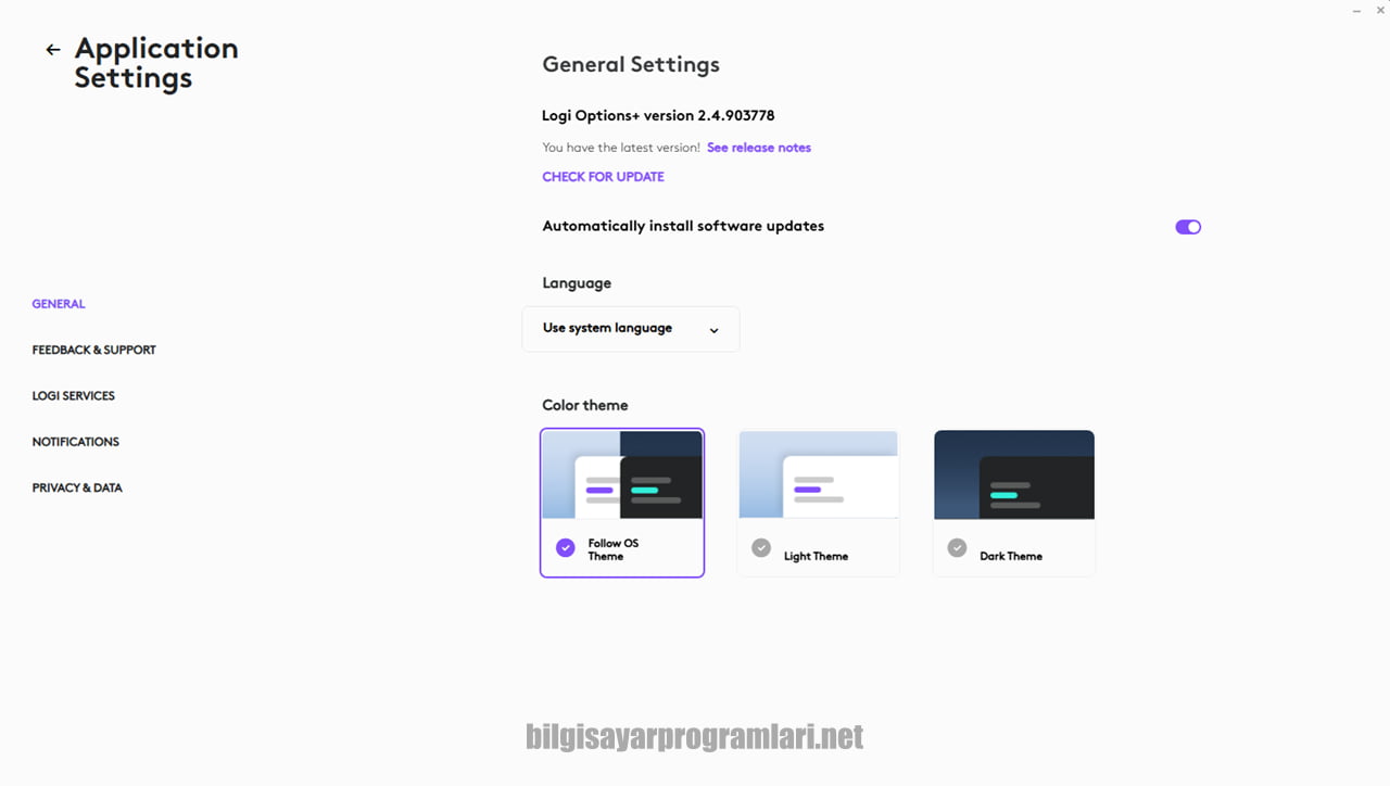 Logi Options+ screenshot