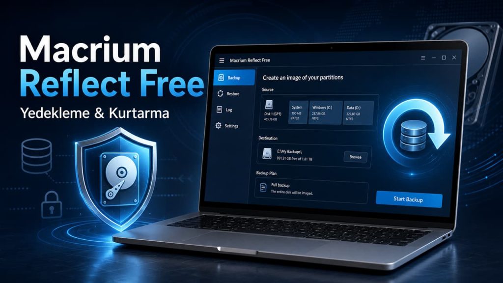 Macrium Reflect Free 2 Macrium Reflect Free kapak resmi