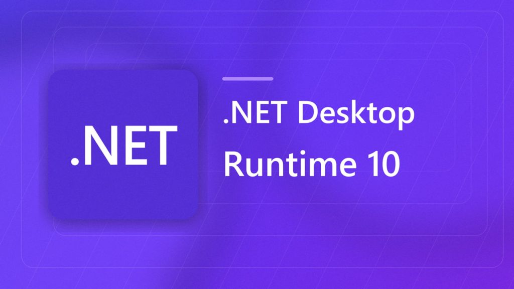 NET desktop Runtime 10 kapak resmi