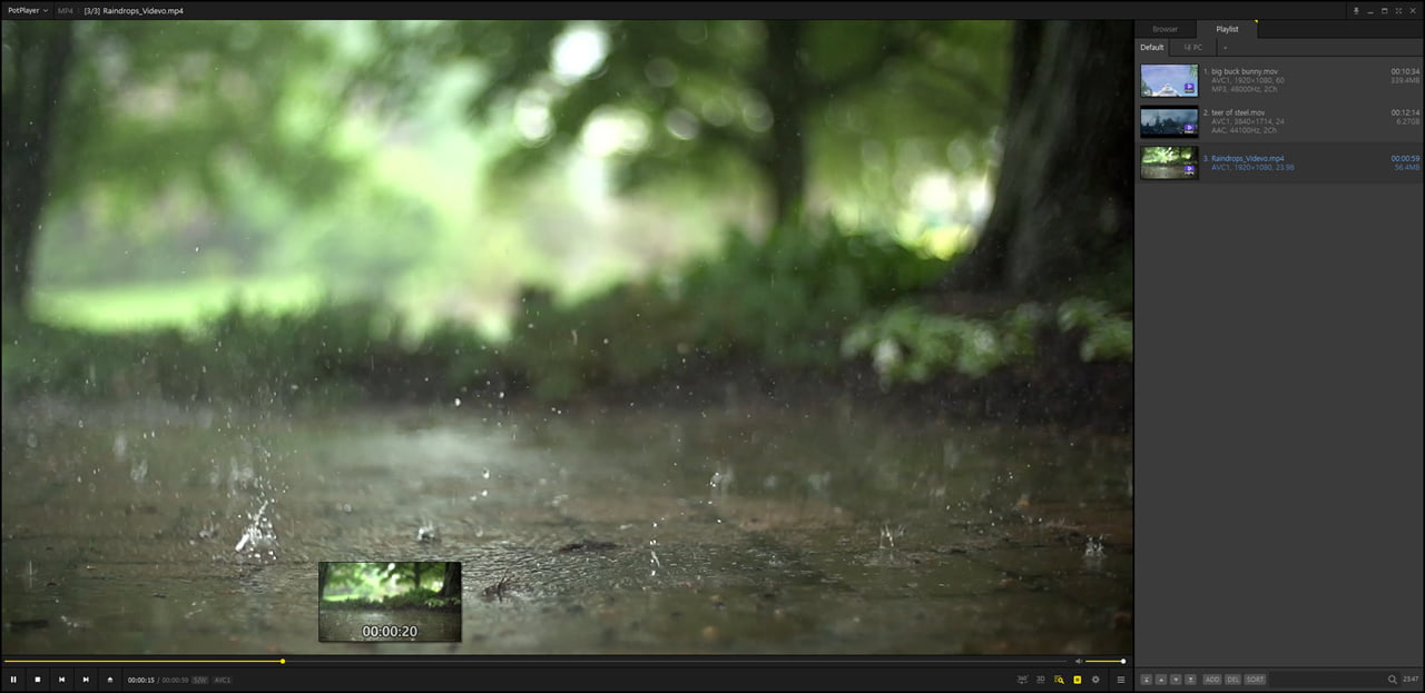 PotPlayer screenshot