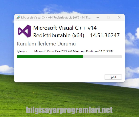 Visual C++ Redistributable screenshot